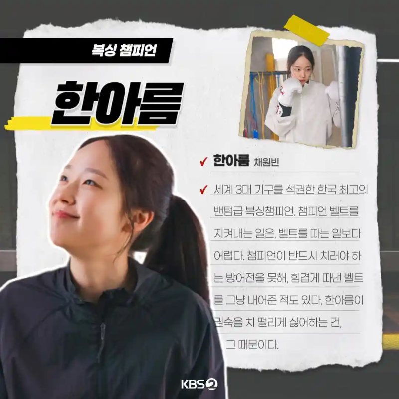 드라마 순정복서 등장인물, 원작, 정보