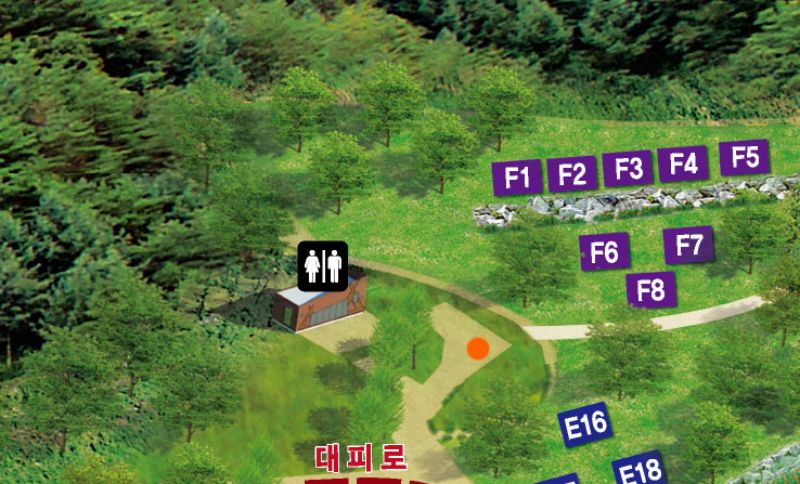 F구역 배치도