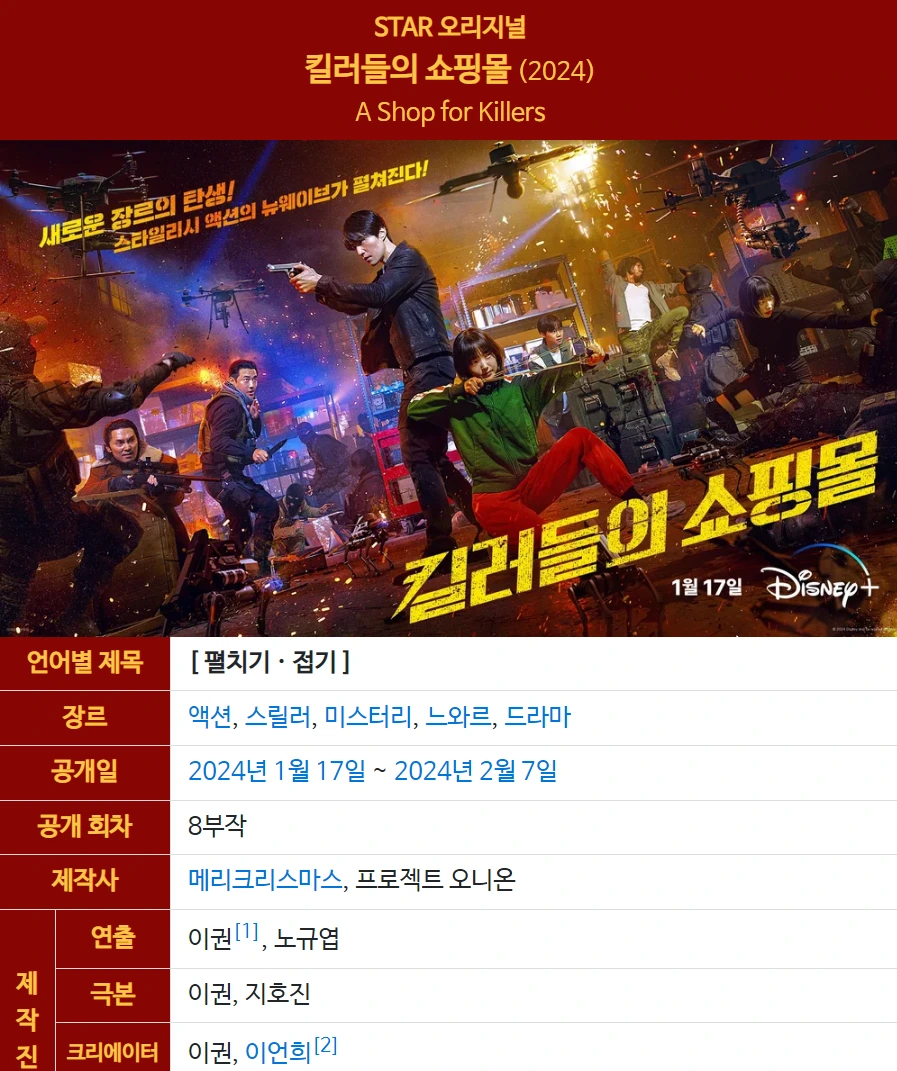 드라마 킬러들의 쇼핑몰