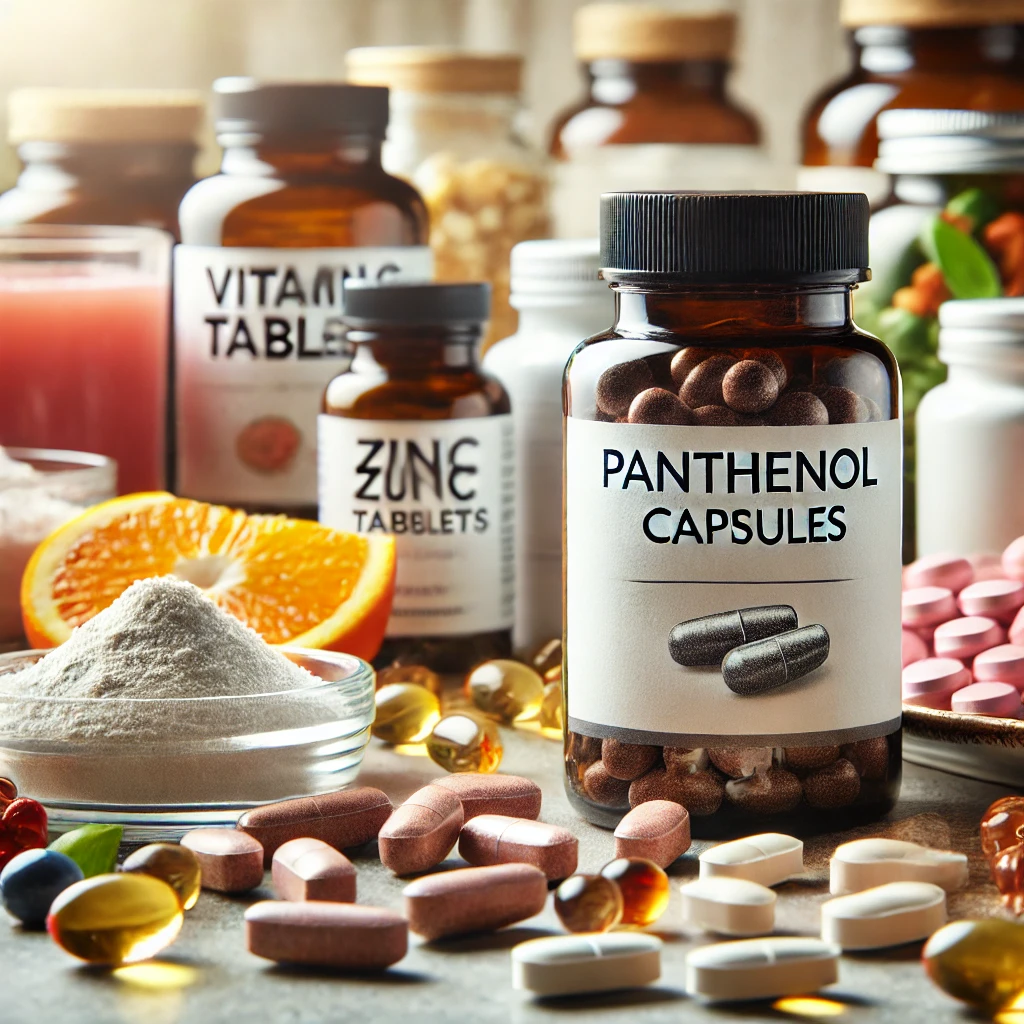 판테놀과 함께 섭취하면 좋은 성분