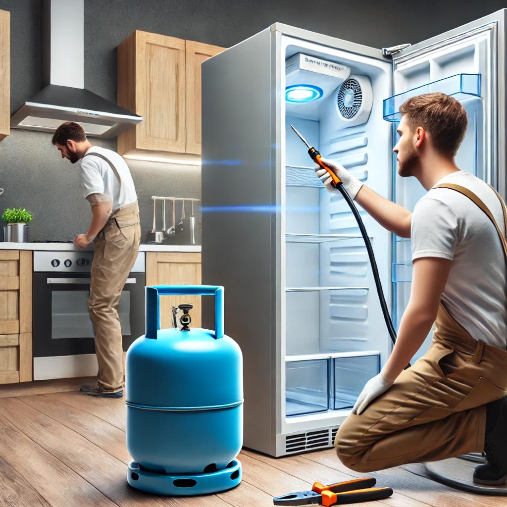 냉장고 가스 충전