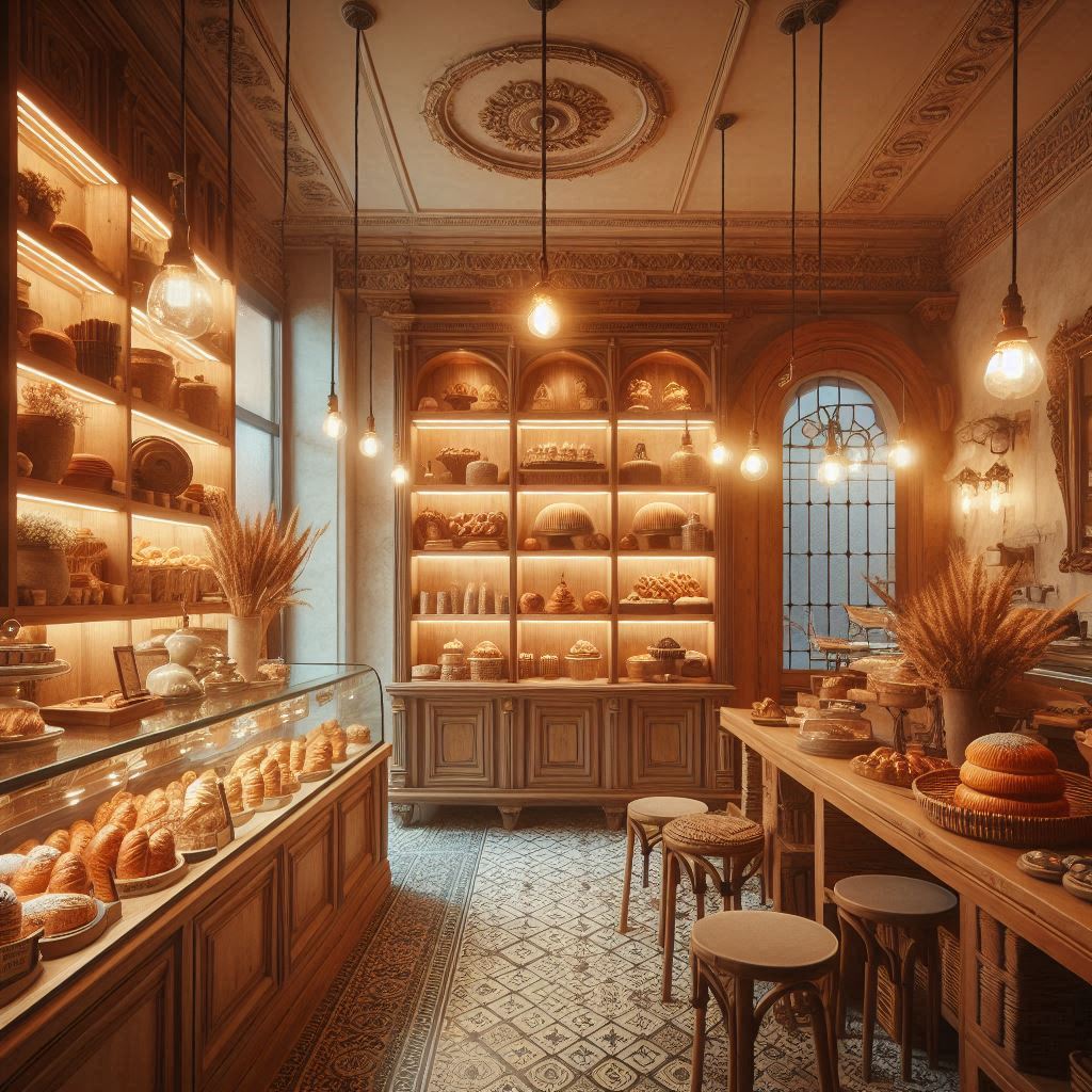 베이커리 배경