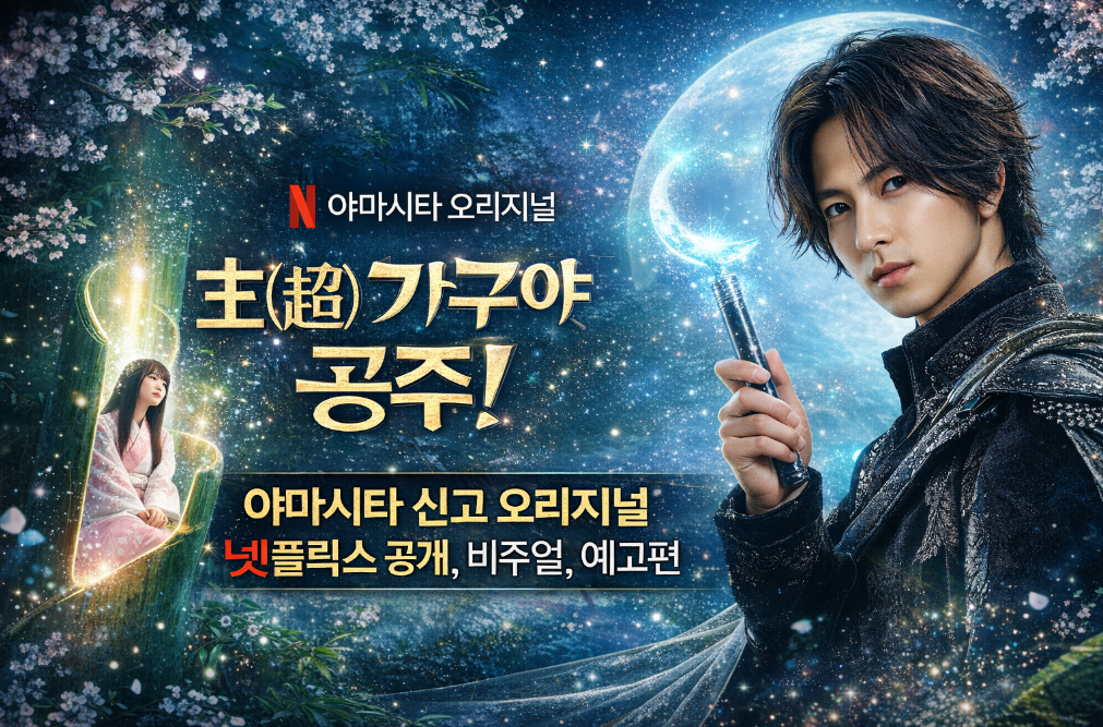 야마시타 신고 신작 초가구야 공주 넷플릭스 공개 총정리