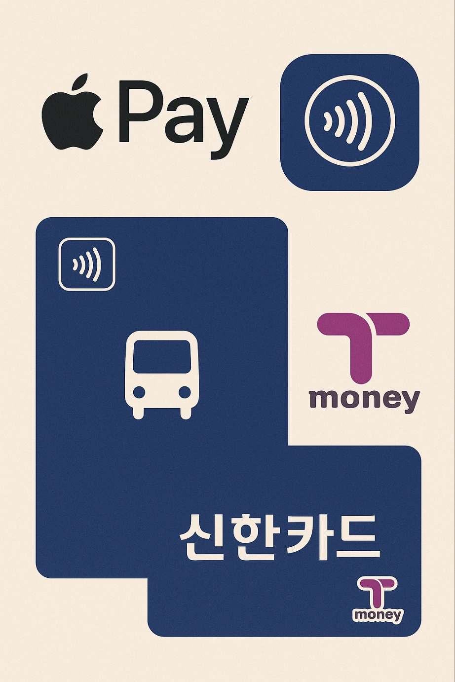 애플페이 교통카드 신한카드, 티머니와의 연동 총정리