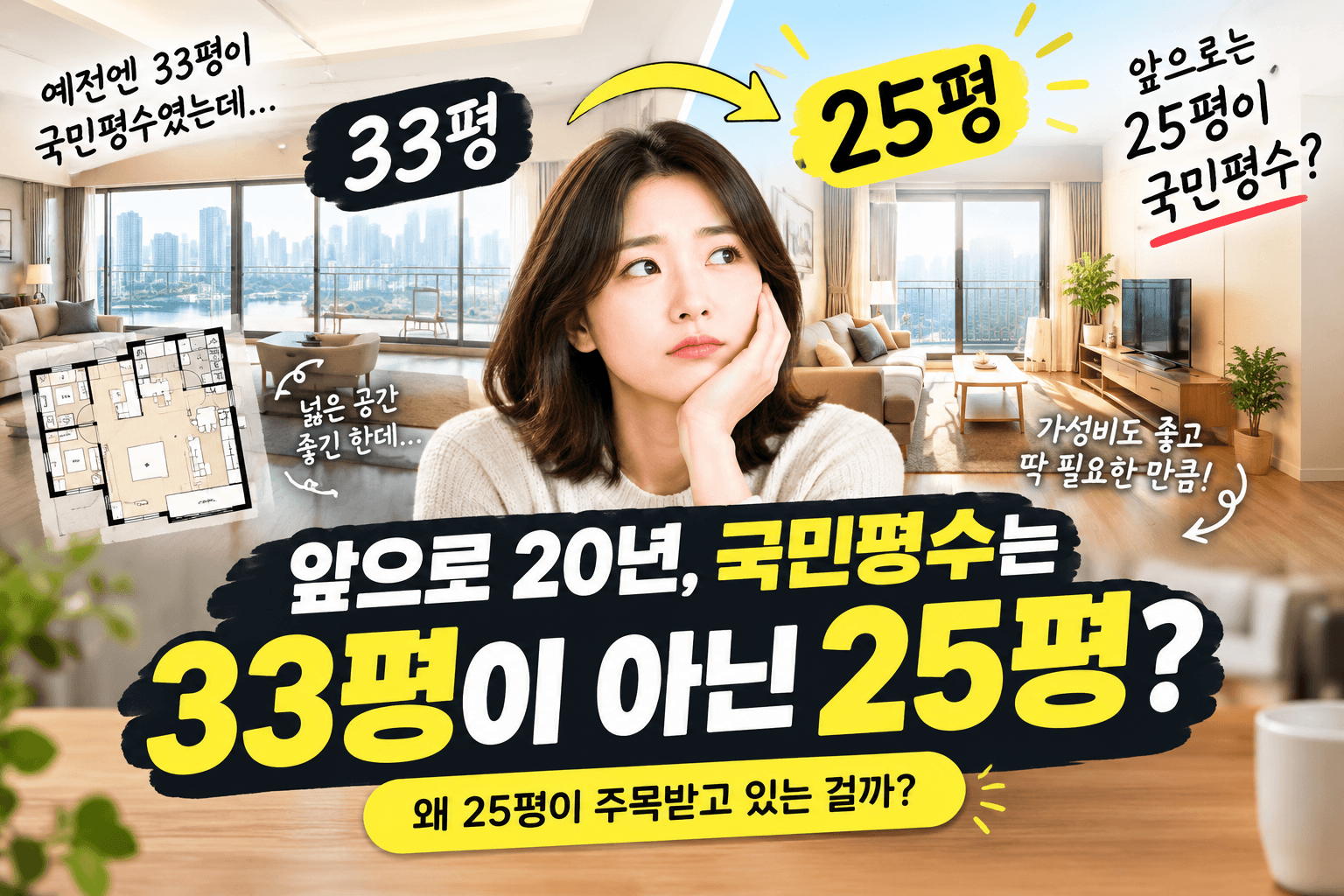 국민평수 변화