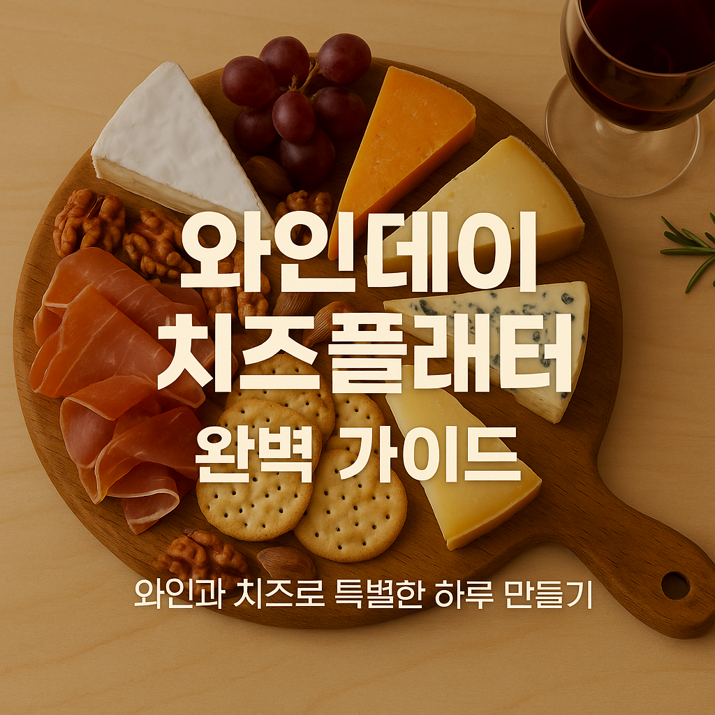 와인데이 치즈플래터 완벽 가이드