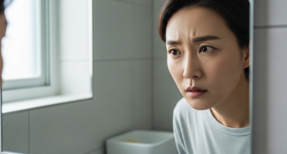 눈 떨림 지속 확인