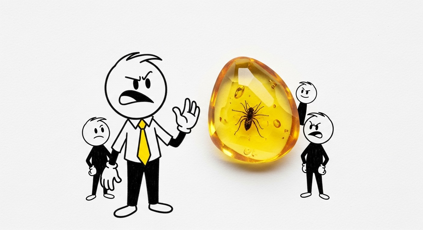 수천만 년의 세월을 견딘 천연 유기보석 호박석