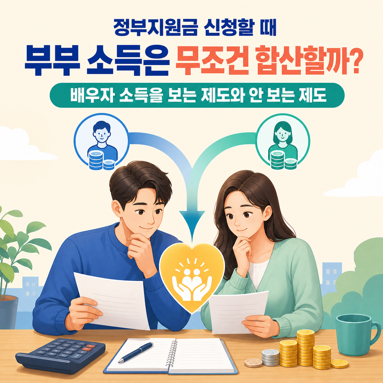 정부지원금-신청-시-부부소득-합산과-배우자소득-기준