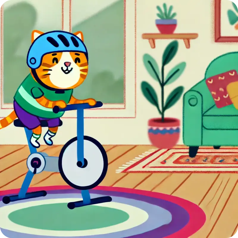 자전거 타는 모습