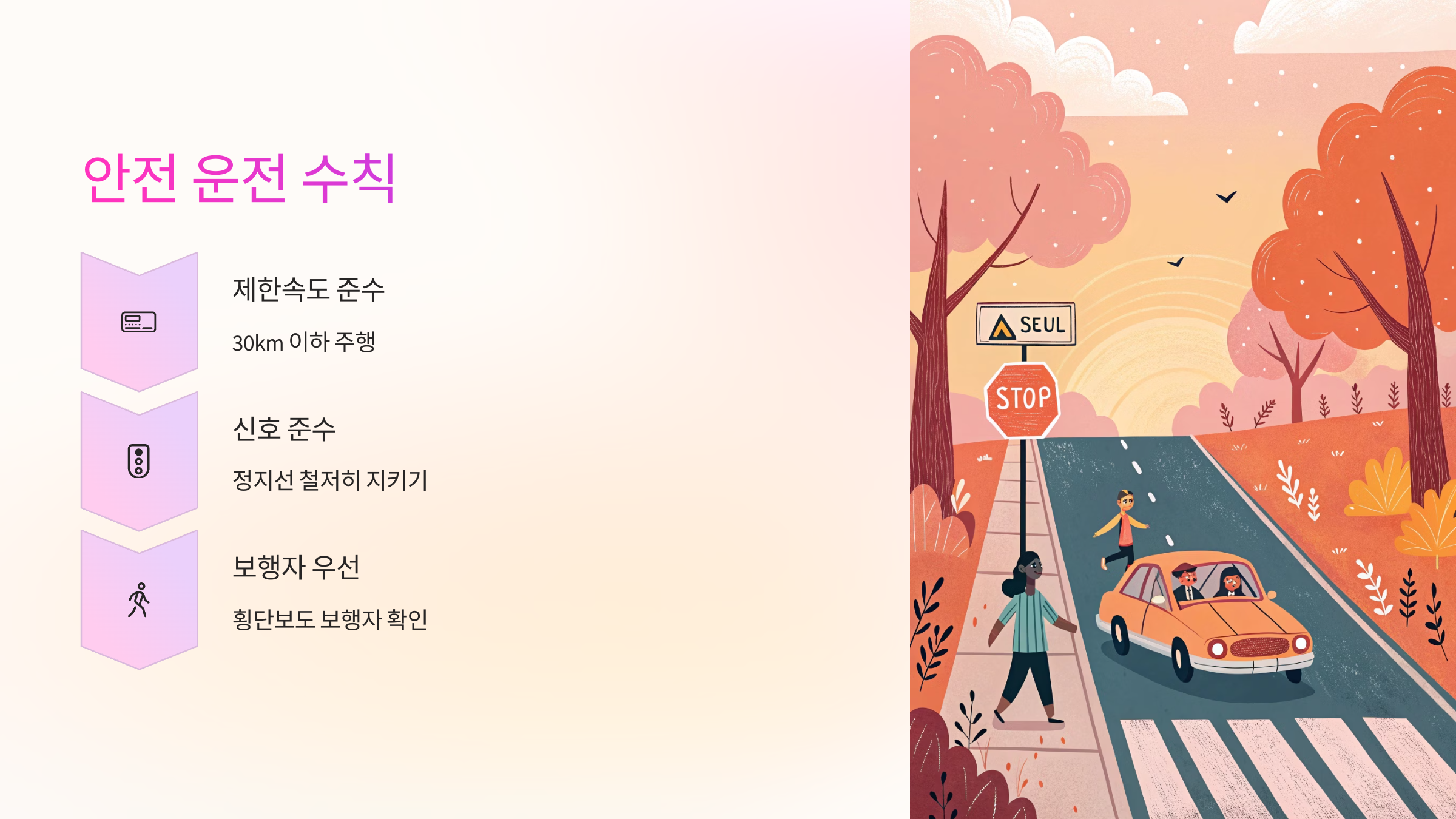 🛑 안전 운전 수칙