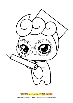 앙대핑 색칠공부 도안 이미지