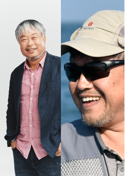 김동식 임완호 고래와 나/ 촬영