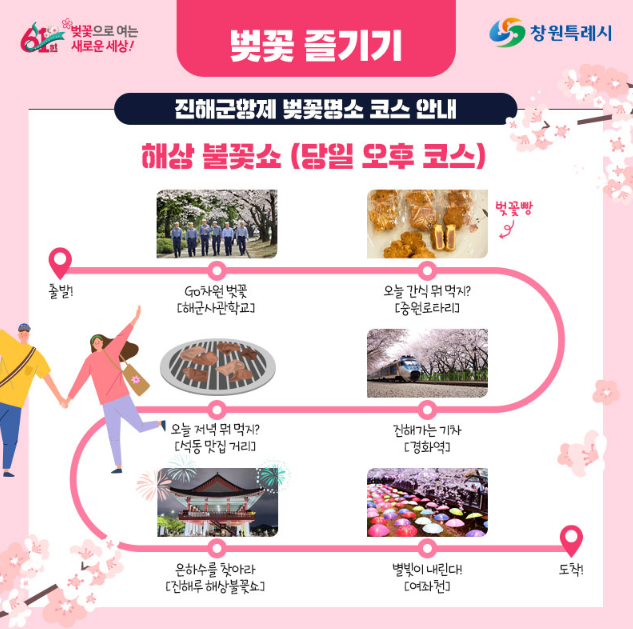 진해 군항제 벚꽃축제