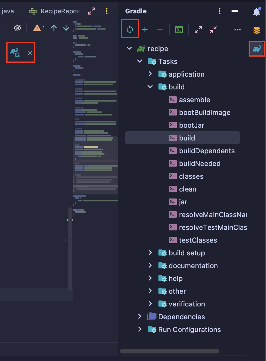 gradle refresh