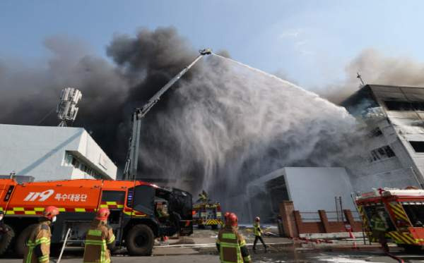 대전 자동차부품공장 화재 헬스장 9명 발견 충격 전말