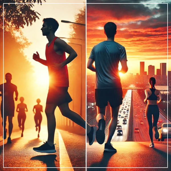 아침 운동과 저녁 운동, 언제 하는 것이 더 좋을까? 에 대한 사진