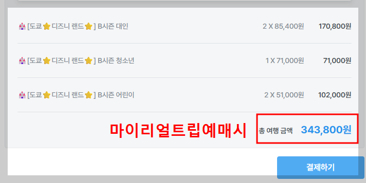 디즈니랜드_마이리얼트립_예매가격_사진