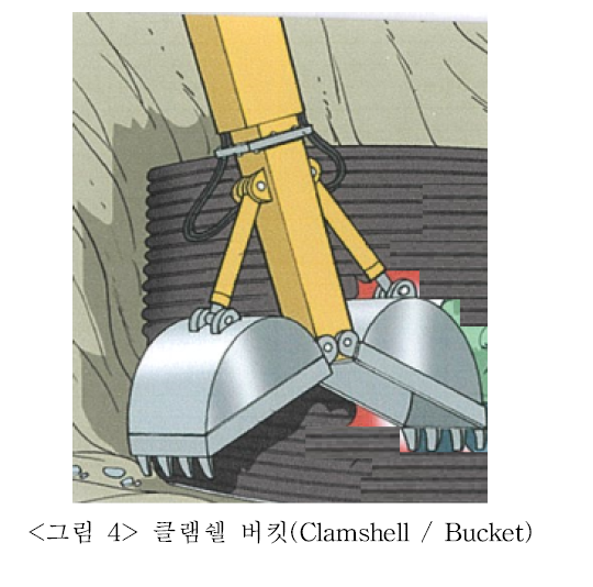 크램쉘 버킷