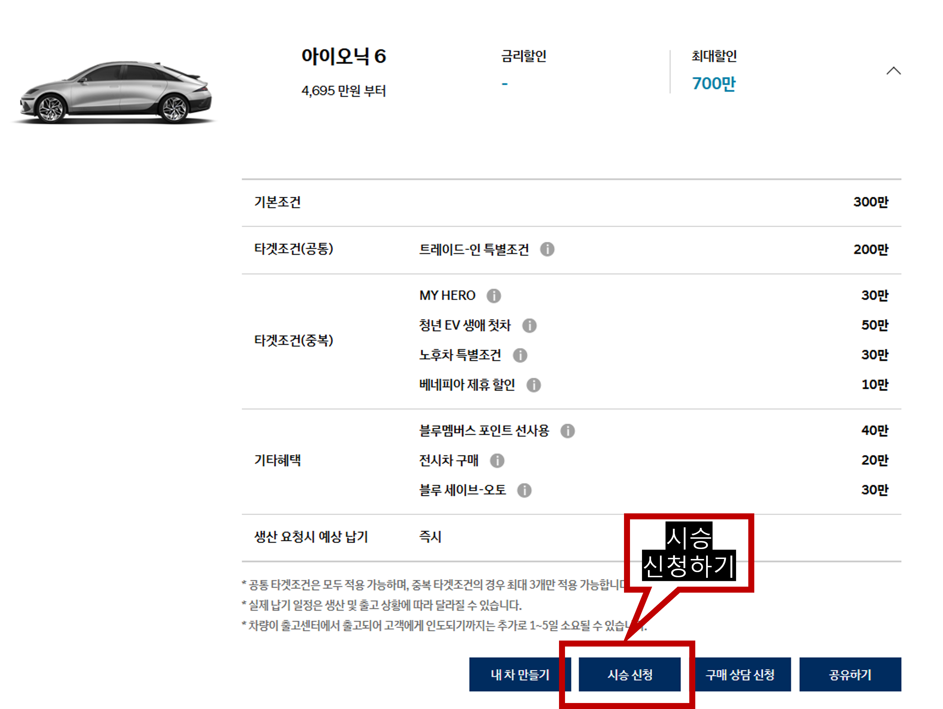 현대 아이오닉6 할인 5월 한정