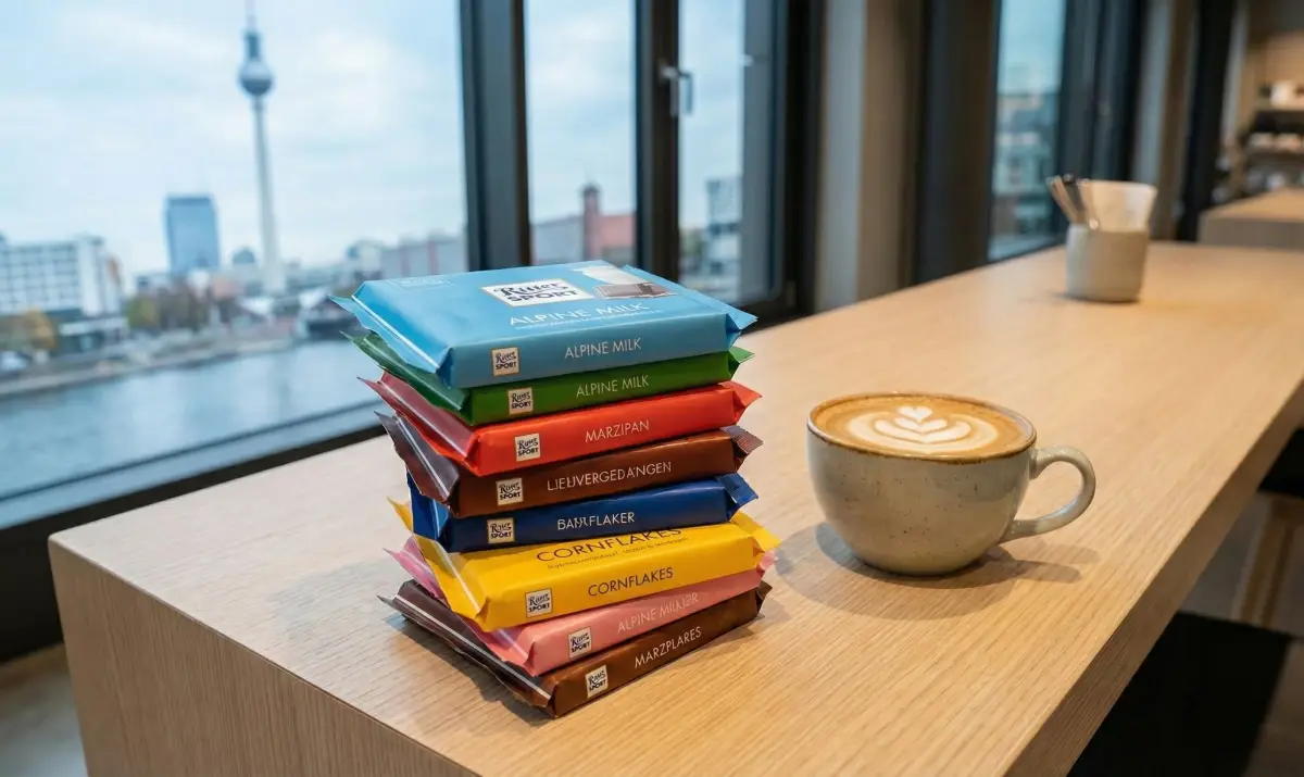 나만의 맛을 찾아보는 리터 스포트 초콜릿과 베를린의 커피.