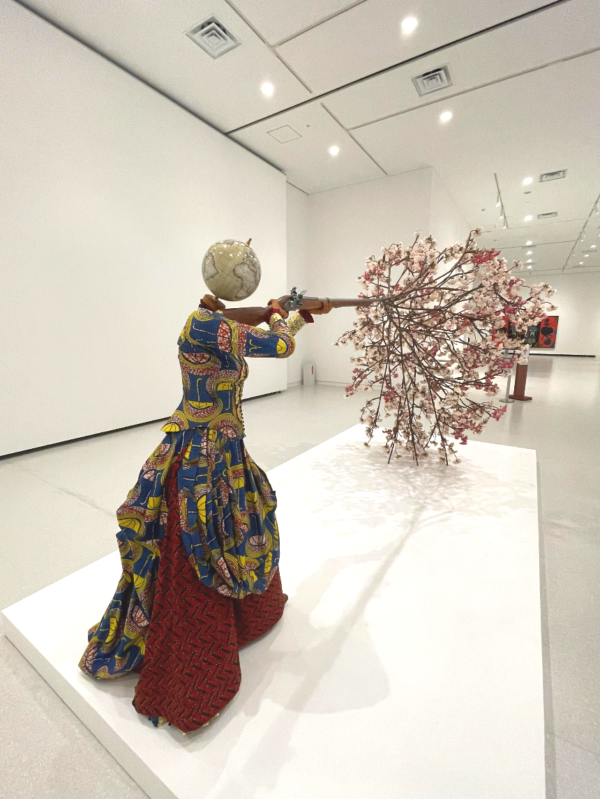 후쿠오카 미술관 잉카쇼니바레 작품