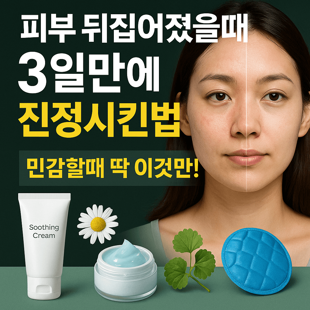 피부 뒤집어졌을때 3일만에 진정시킨법? 썸네일