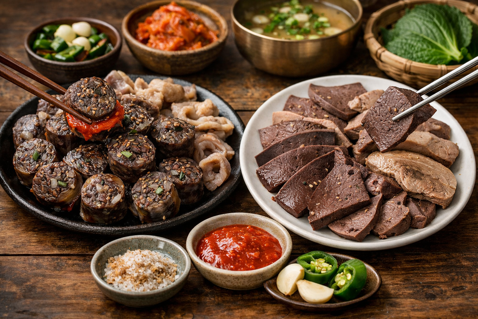 순대와 간