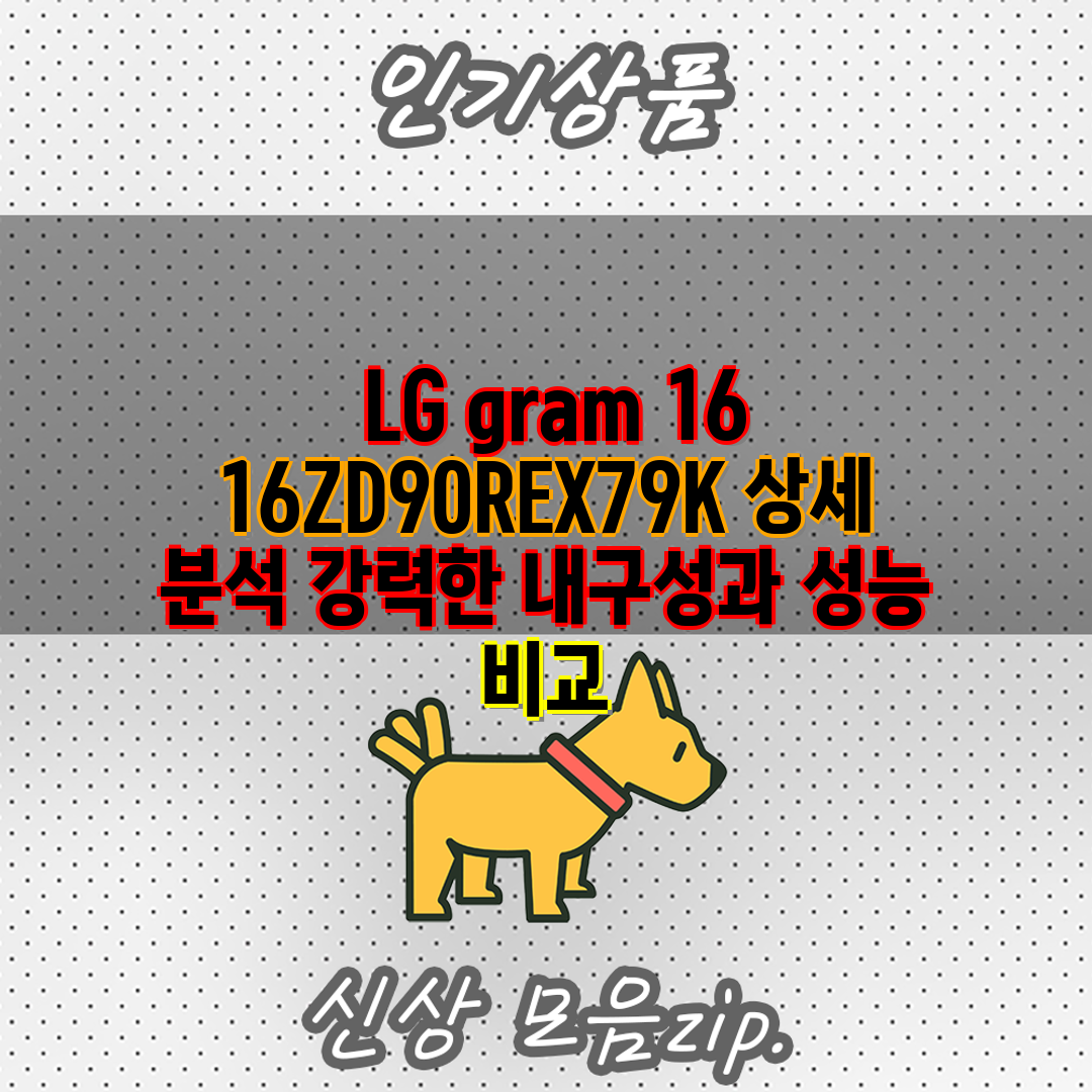 LG gram 16 16ZD90REX79K 상세 분석