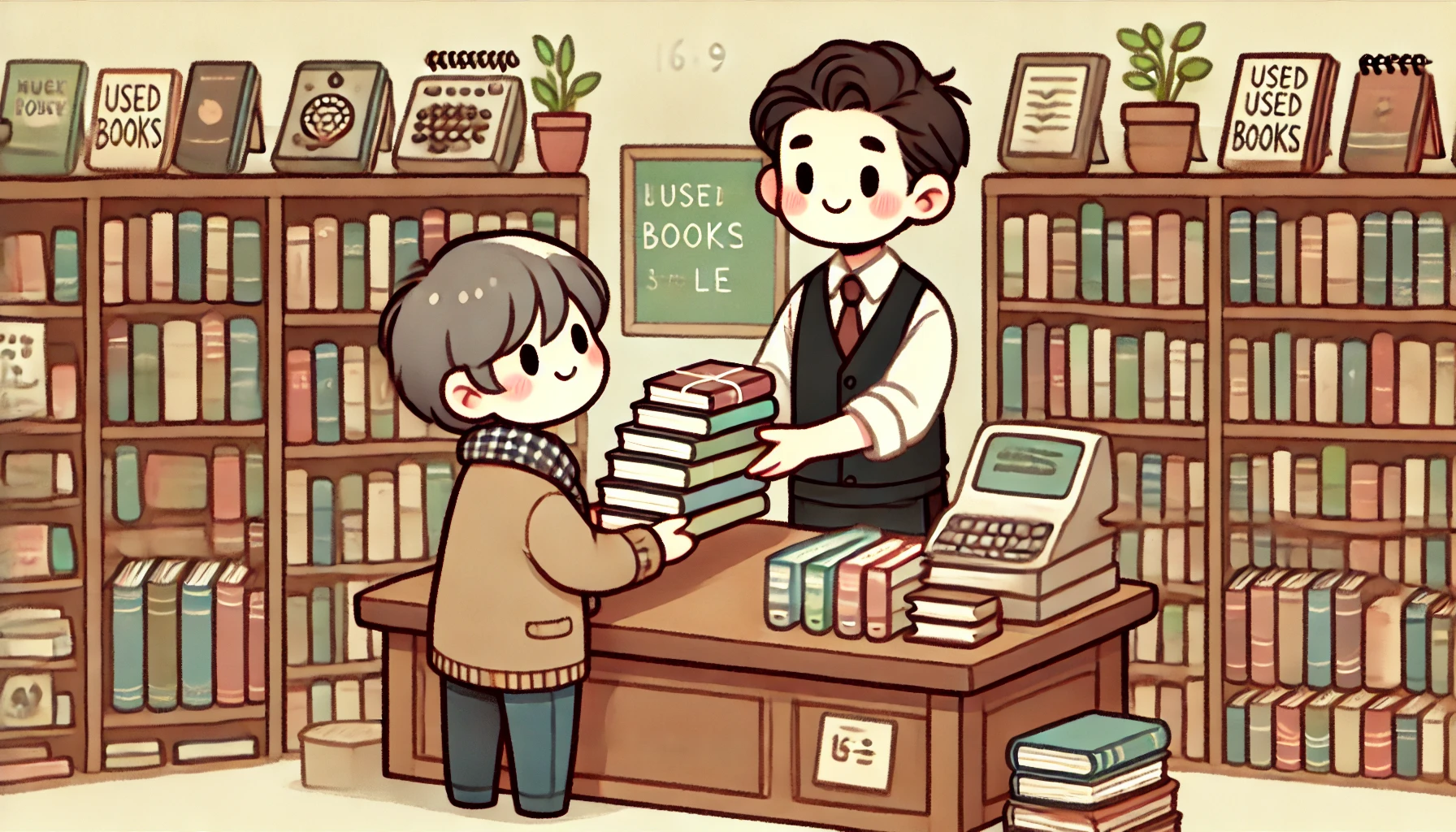 중고서점에 책을 팔아보자