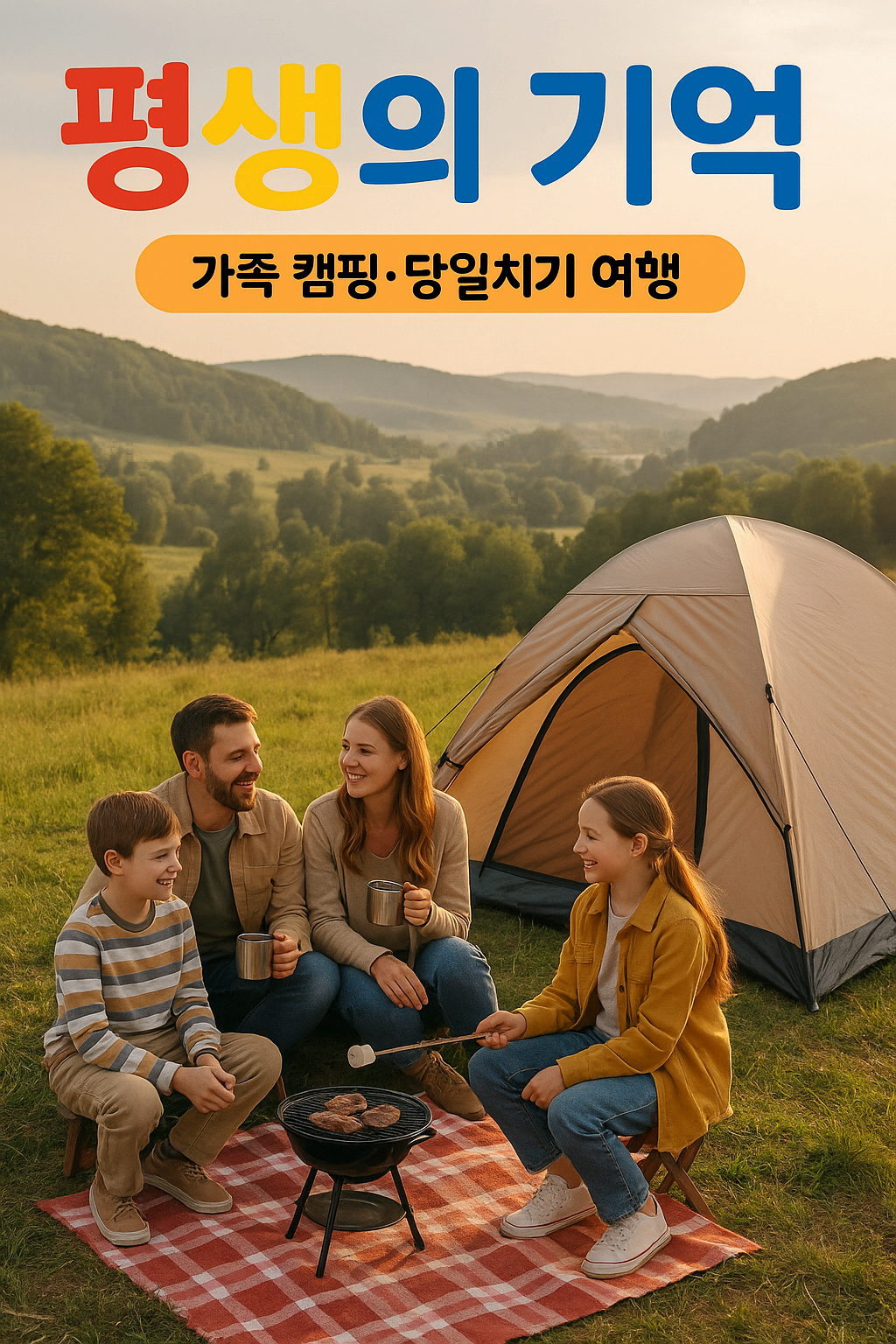평생의 기억 &ndash; 가족 캠핑 or 당일치기 여행