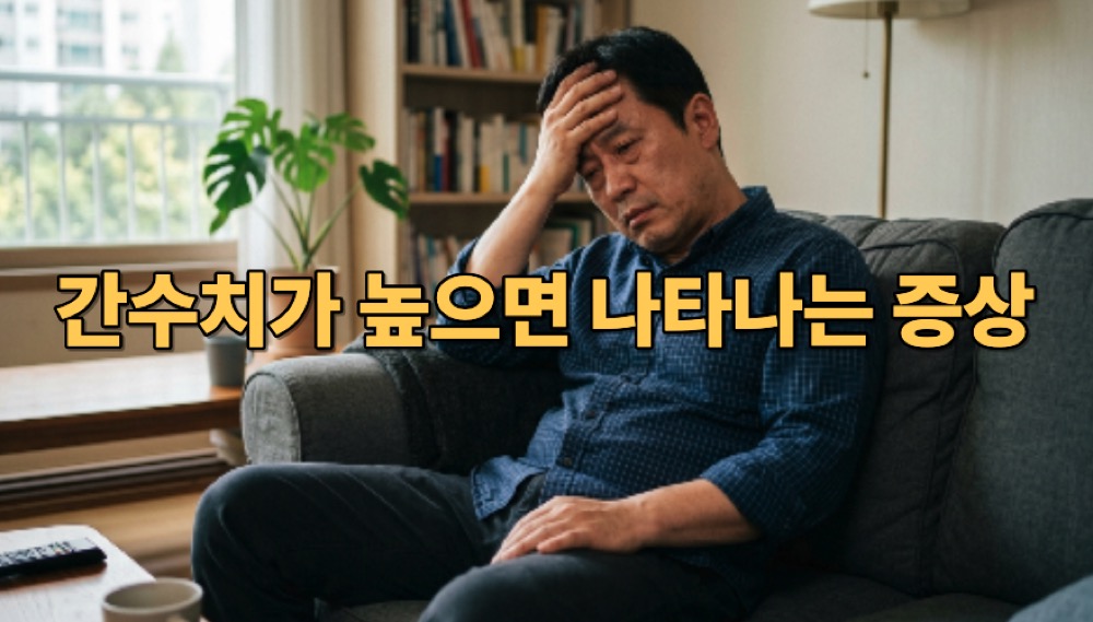 간수치가 높으면 나타나는 증상