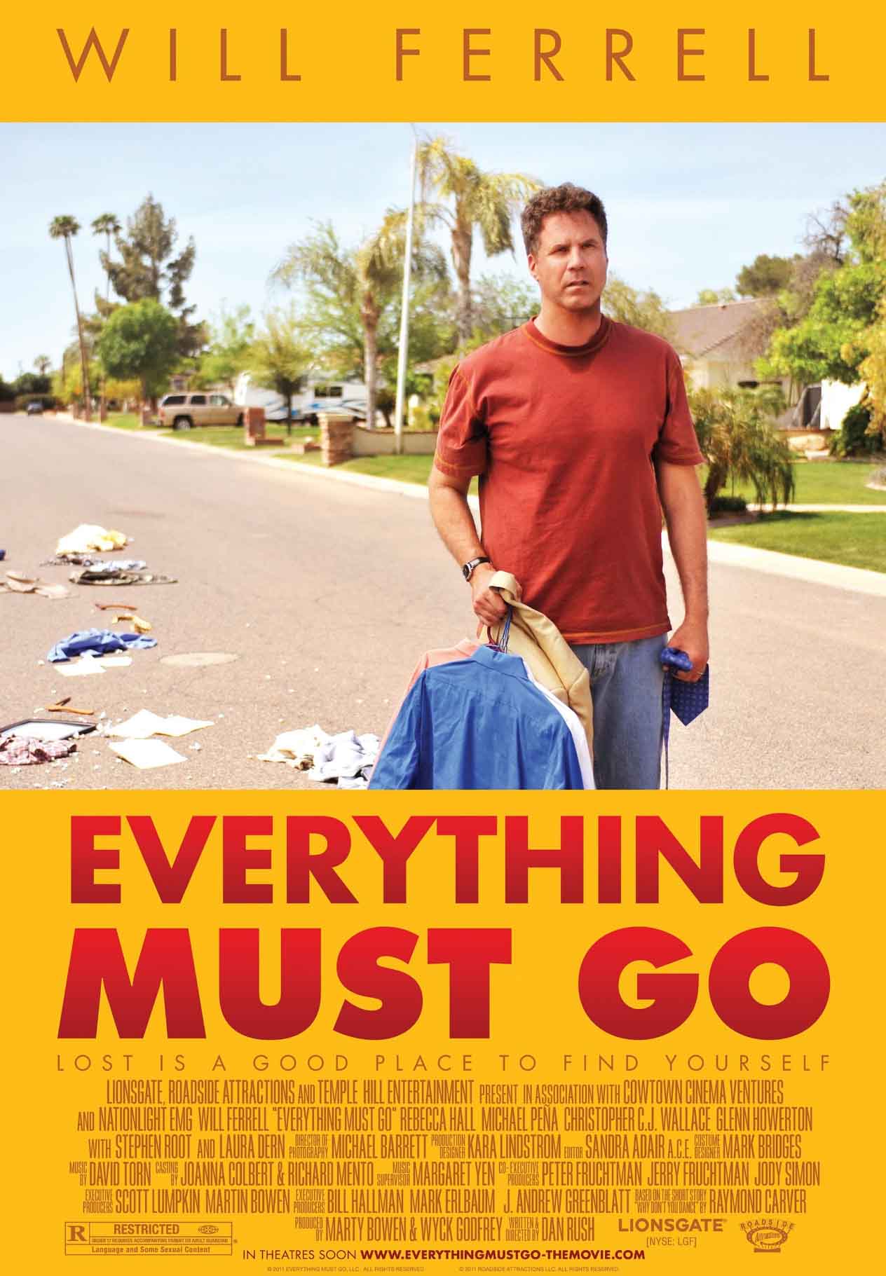 에브리씽 머스트 고 (Everything Must Go, 2010) 영문 영화포스터