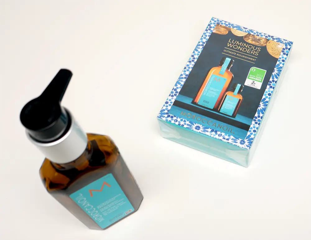 사용중인-모로칸오일-100ml-병과-선물받은-50ml-기획세트-패키지