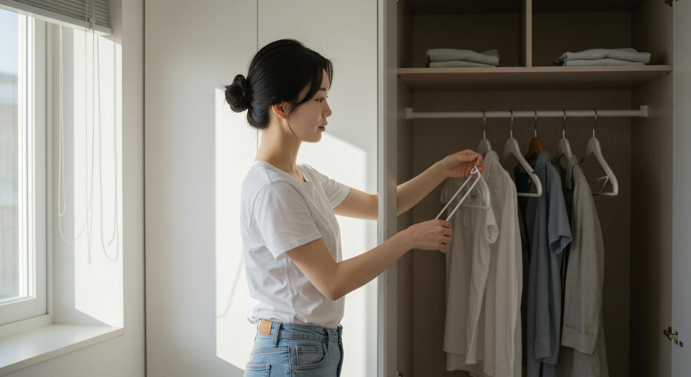 선반 옷걸이 행거