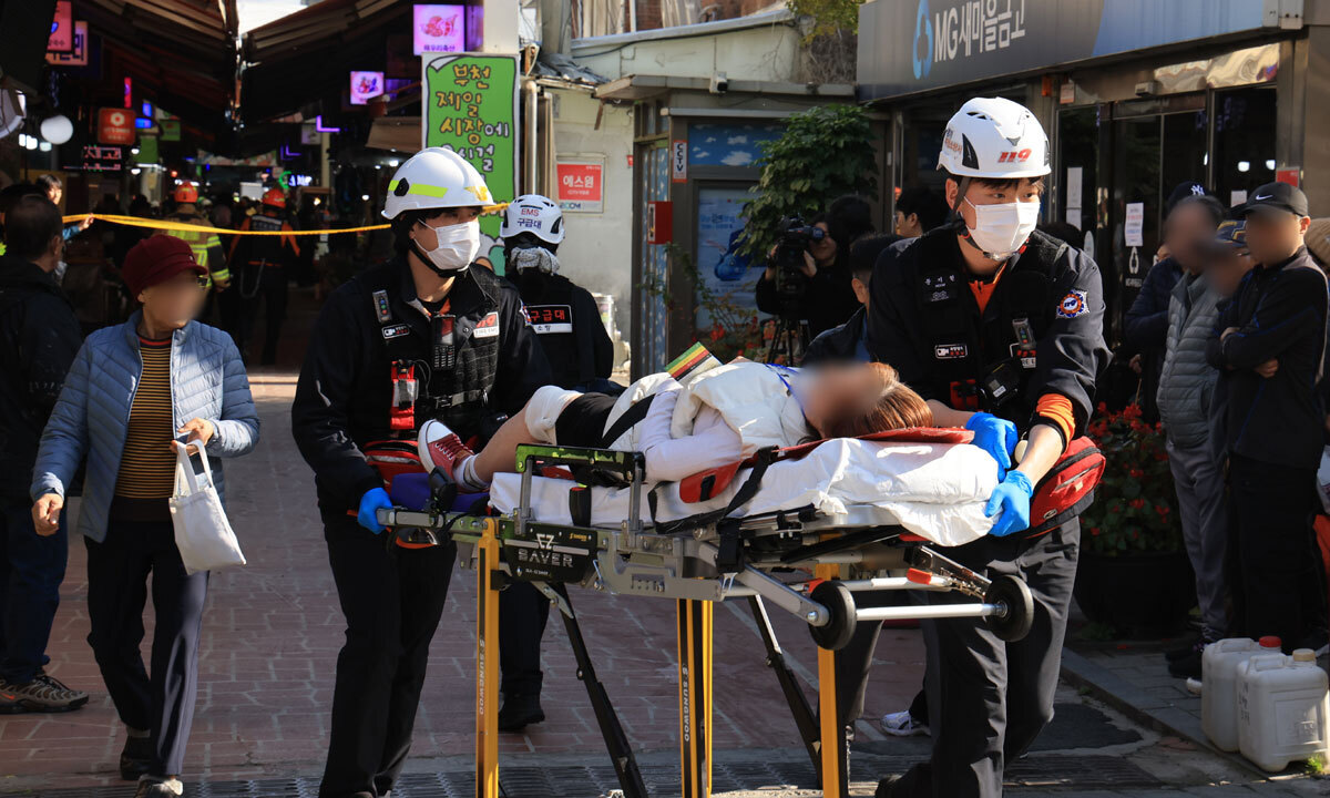 부천 사고, 운전자 가속페달 확인 제일 시장 블랙박스 확보