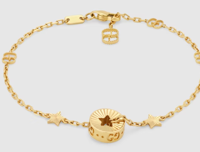 구찌 여성 팔찌 - 구찌 아이콘 별 팔찌
