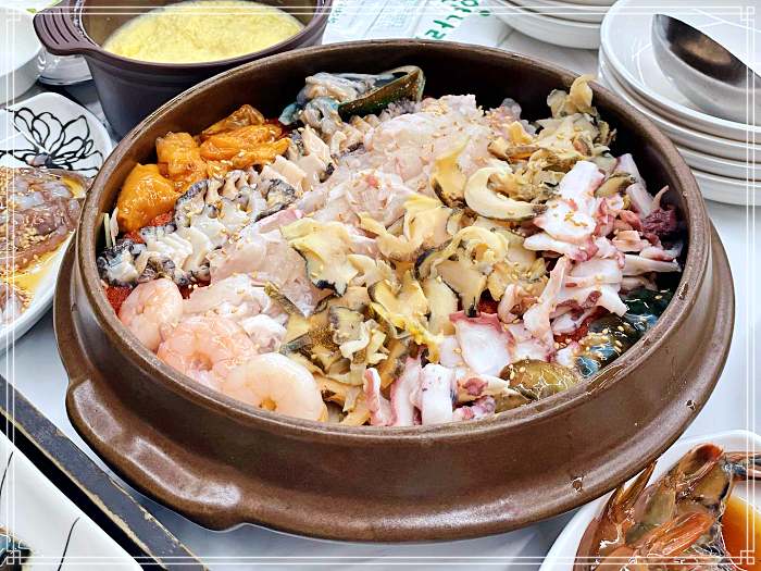전남 여수 맛집 바다를 품은, 항아리물회