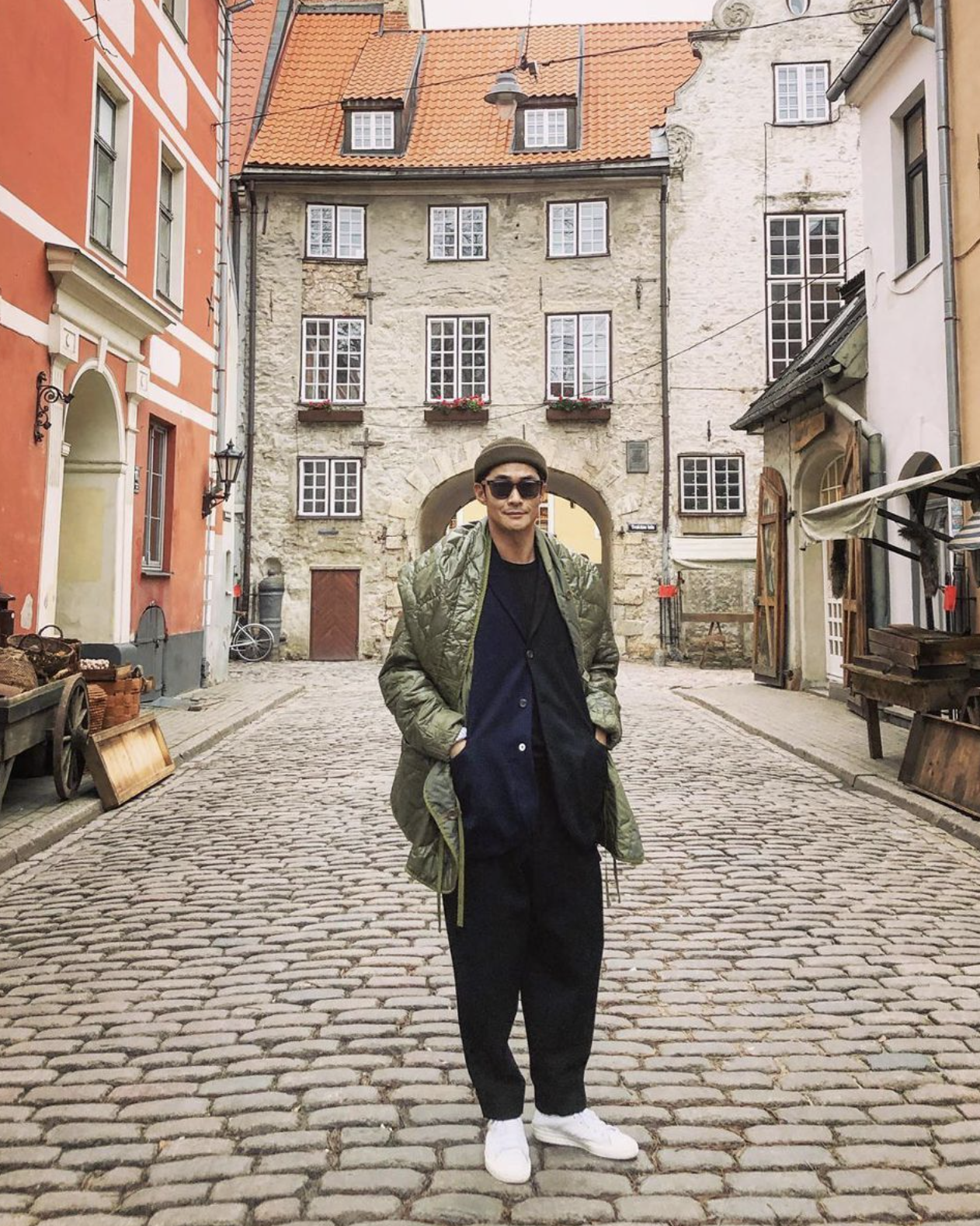 배정남 여행패션