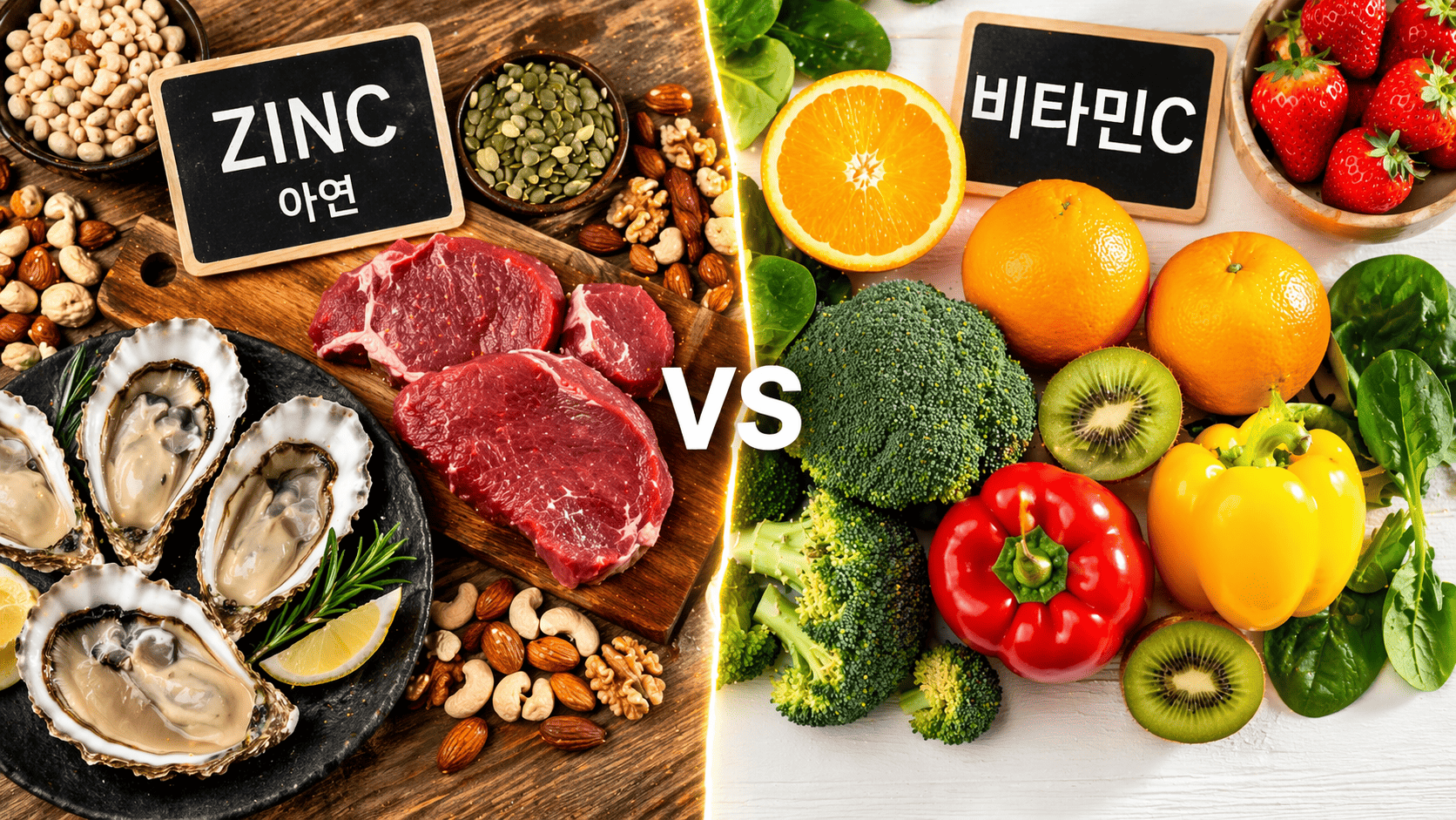 아연과 비타민C의 효과적인 섭취 전략