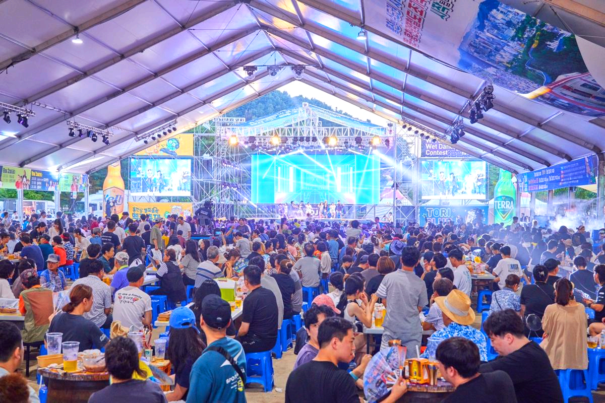 홍천강 별빛음악 맥주축제