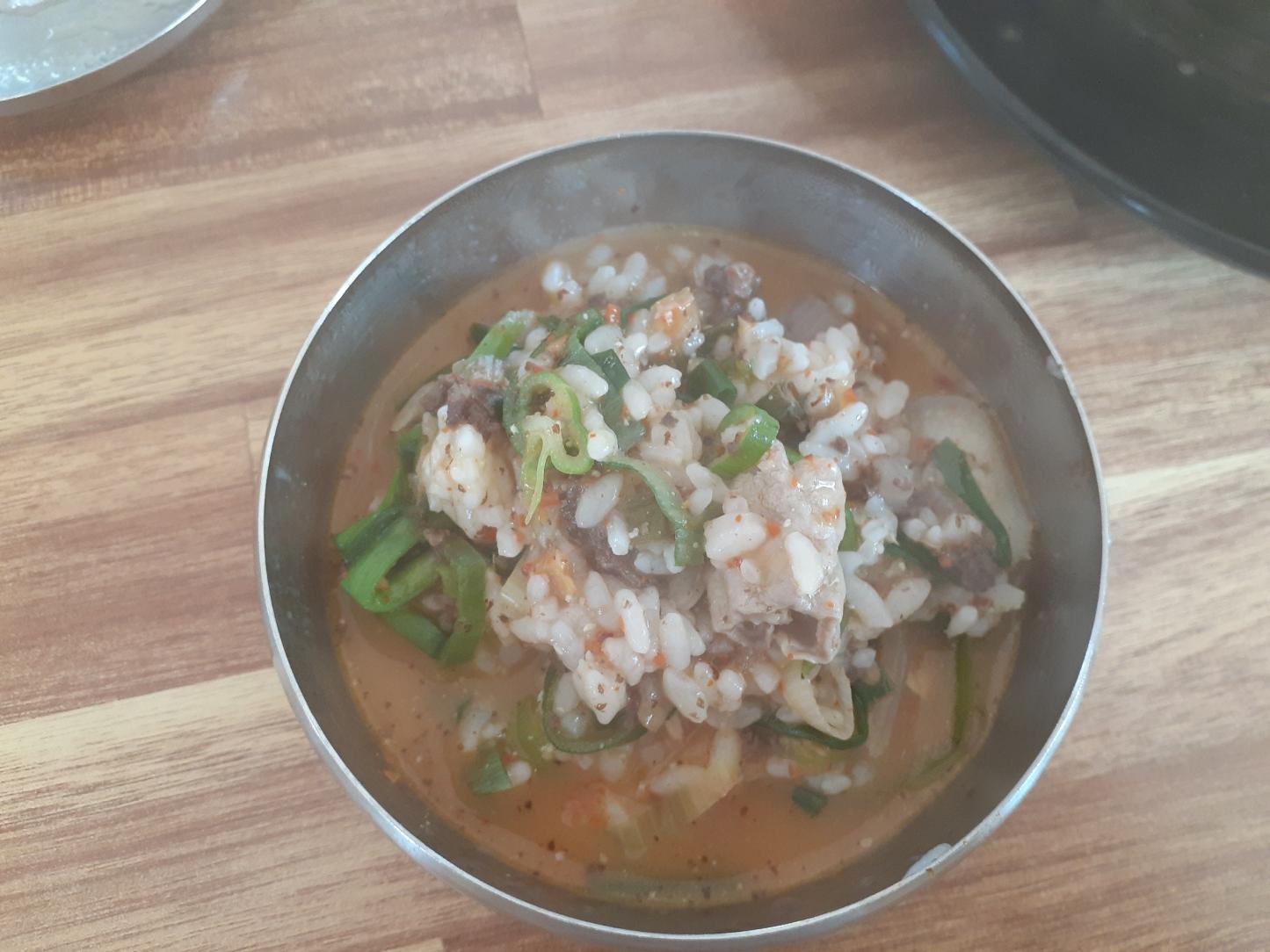 전주남문토종순대국