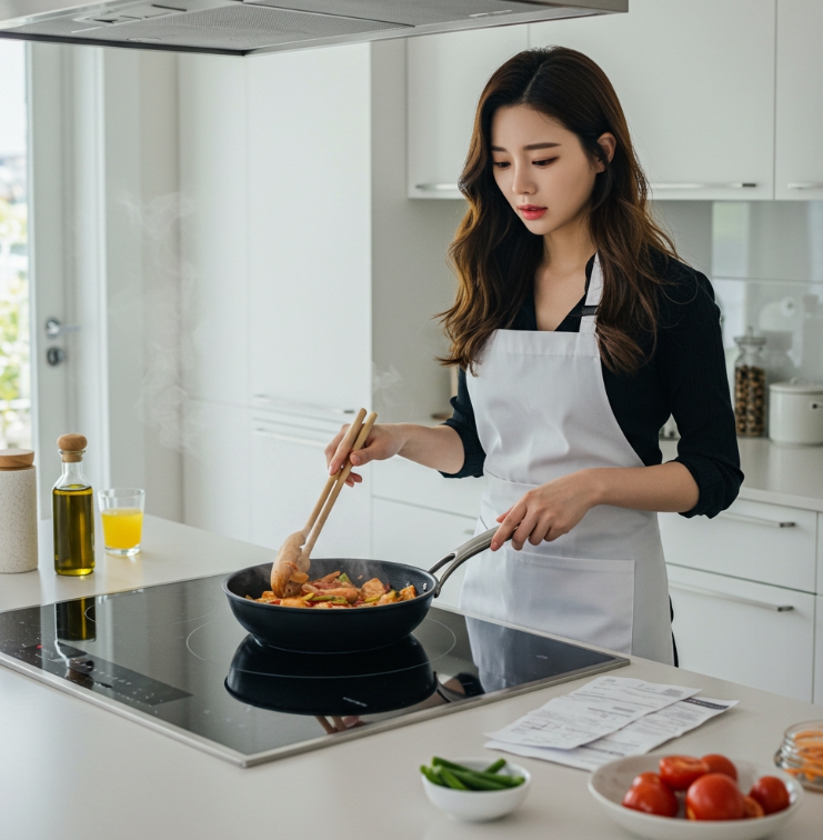 전기레인지&hellip; 이게 왜 이렇게 전기 먹지?