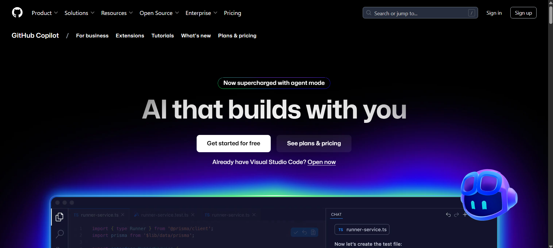 방법 1. GitHub Copilot - 가장 대중적인 선택