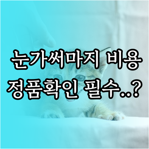눈가 전용 써마지 시술 비용 및 정품..