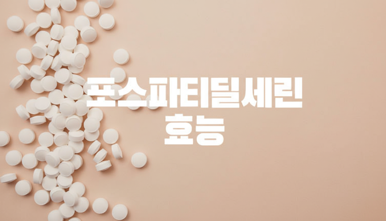 포스파티딜세린 효능