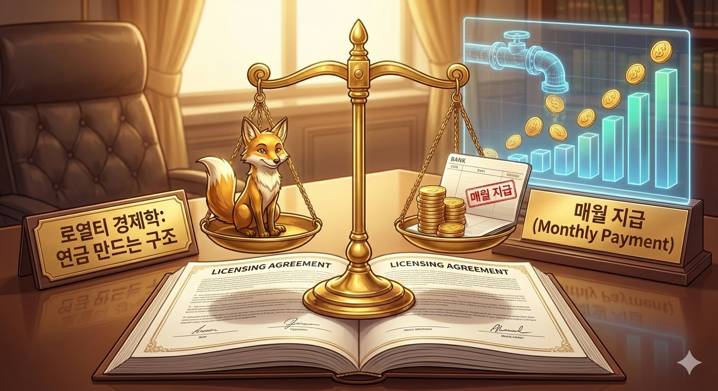 라이선싱 계약에서 로열티가 발생하는 구조적 메커니즘