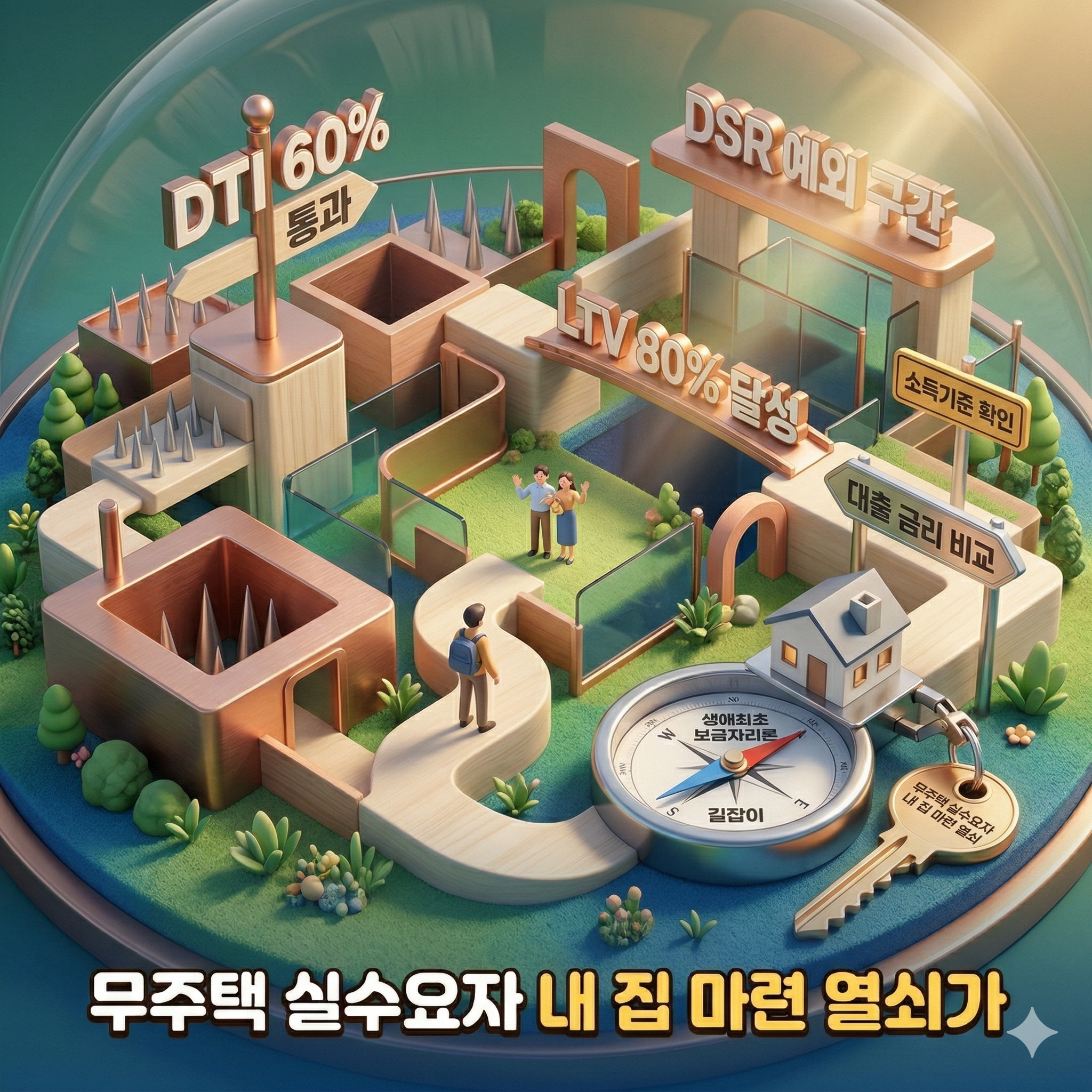 생애최초 보금자리론 대출금리, 자격 조건, DTI, DSR