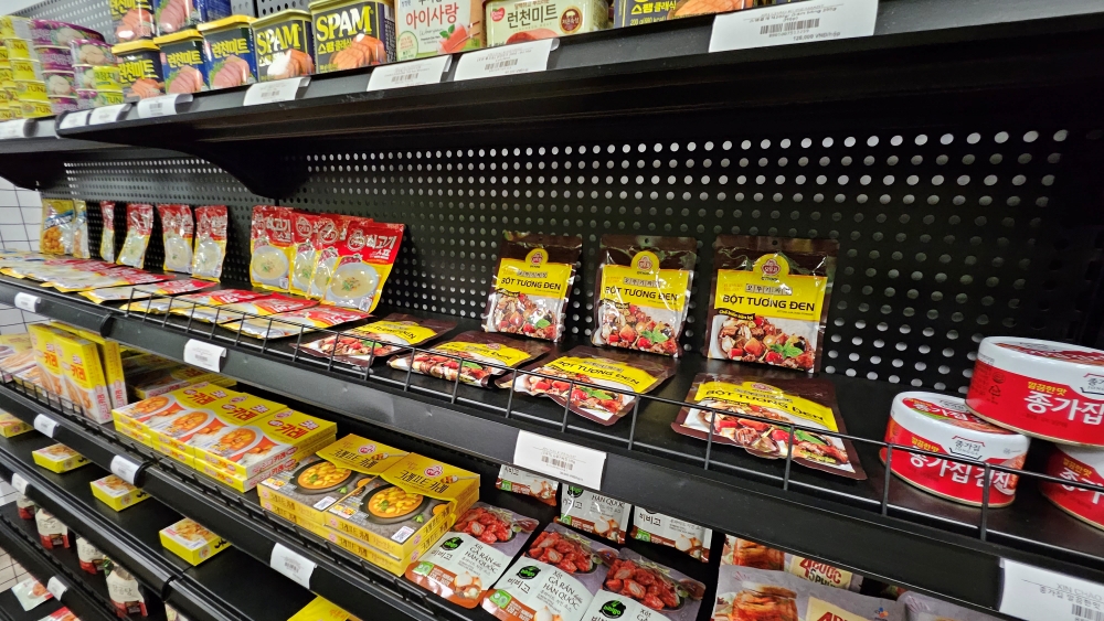 신짜오 한인마트 인스턴트 식품