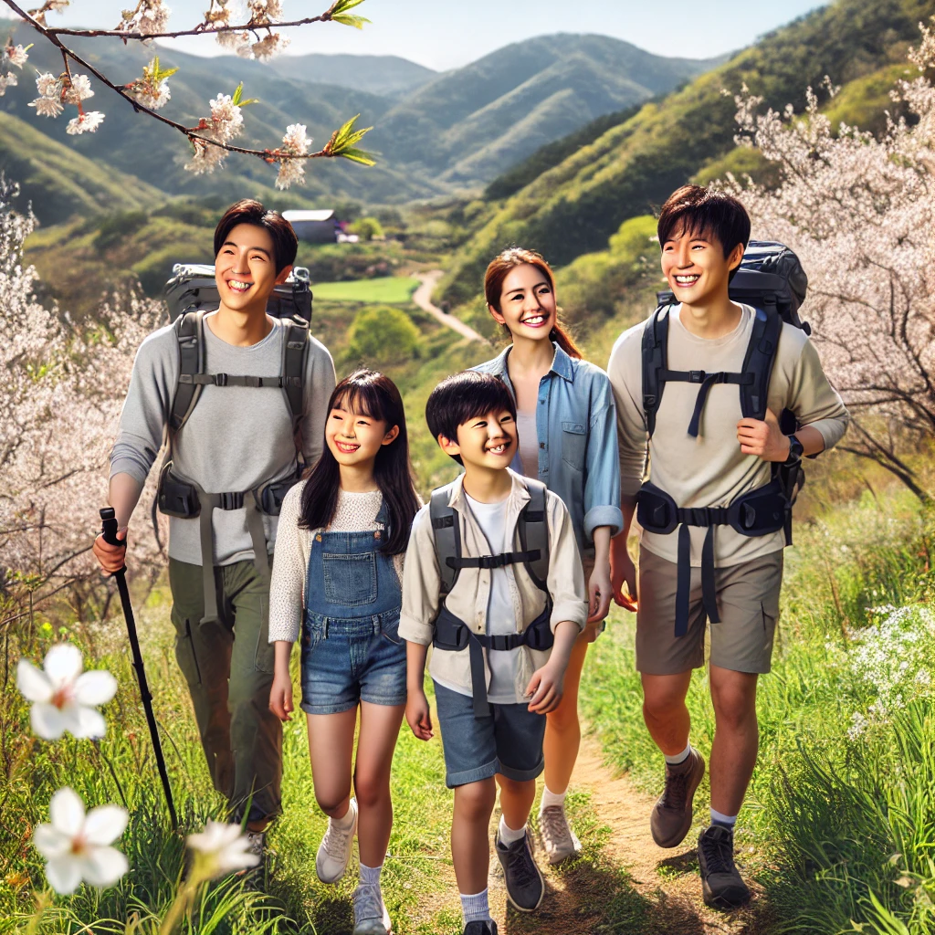 서울에서 가족과 함께 봄 소풍 가기 좋은 산 추천 (서울 등산 명소 Best 5)